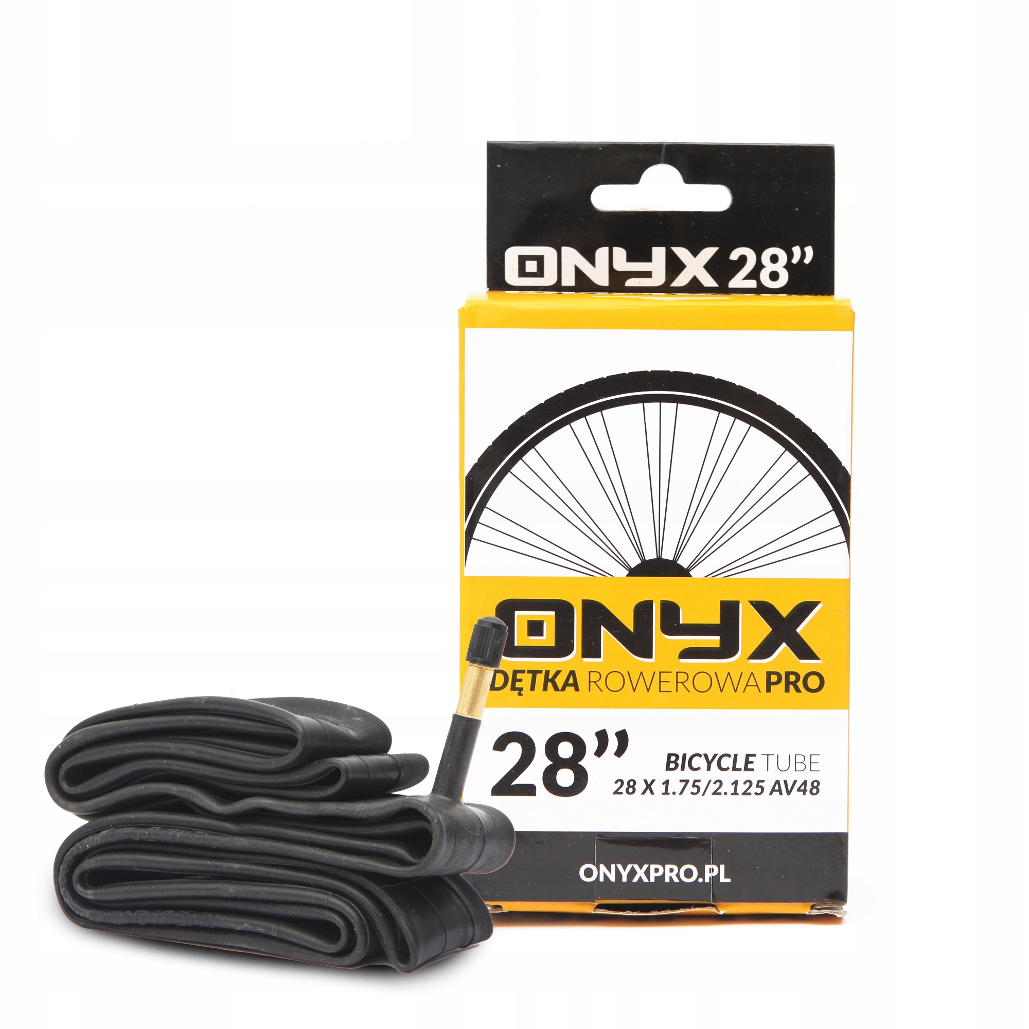 Onyx dviračio dėtis 28x1.75/2.125 AV 48 mm