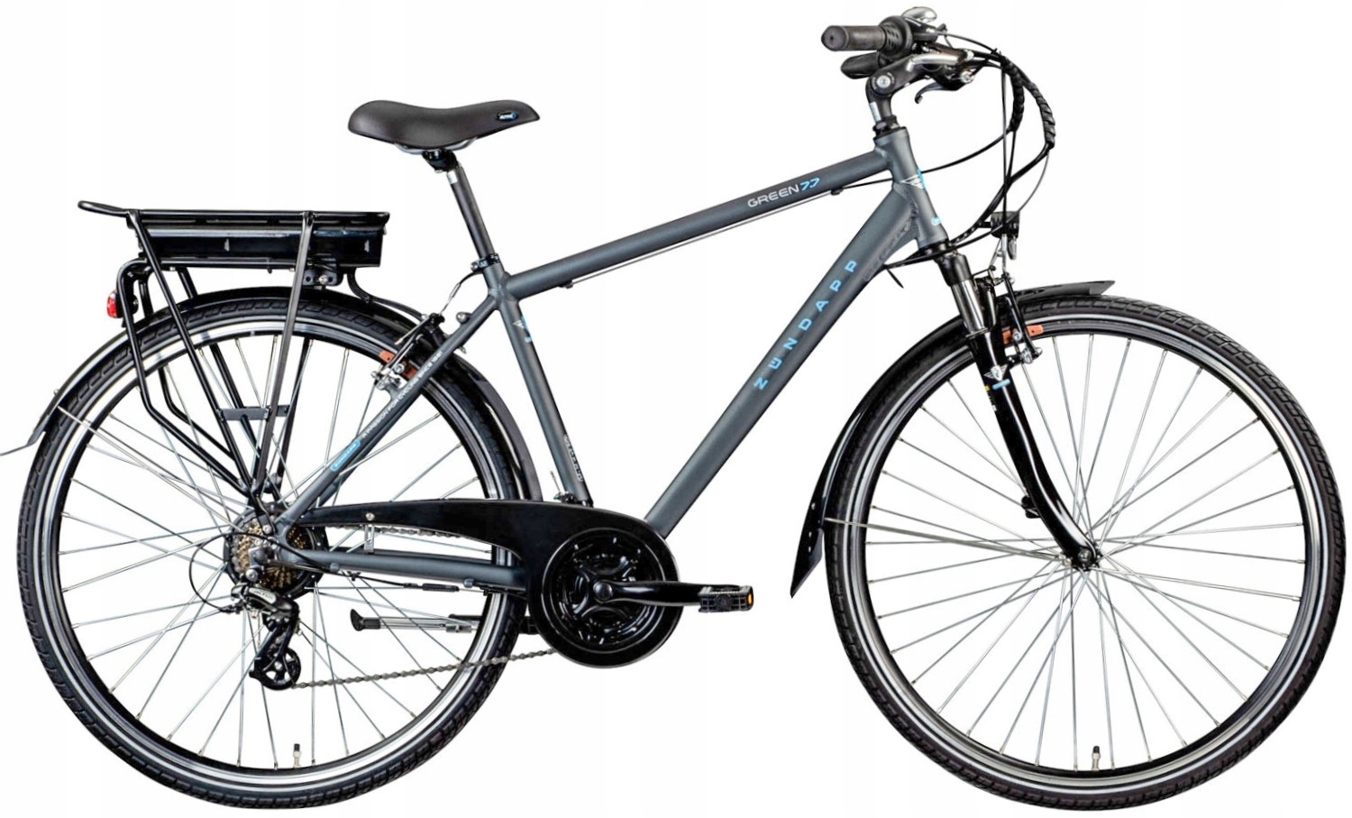 Vyriškas miesto elektrinis dviratis, 28 colių 250 W Shimano 468 Wh ALU pakaba
