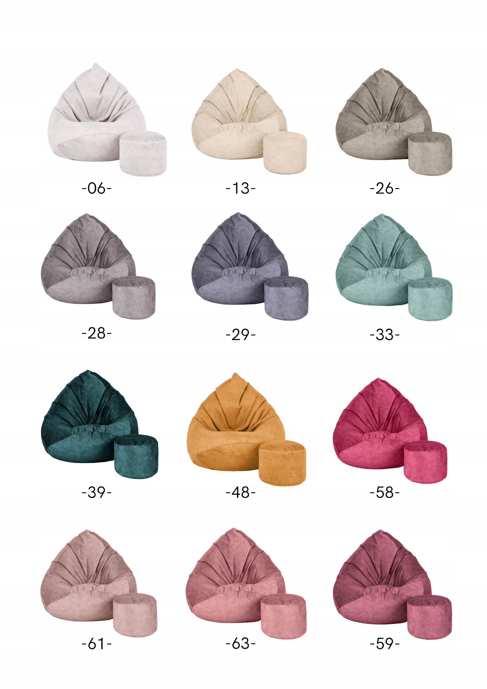 MEGA PUFA BAG SAKO 90/120 VELOR PREMIUM