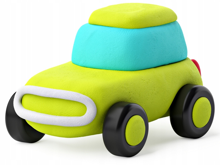 TM Toys Hey Clay ekologiška plastelė automobiliai