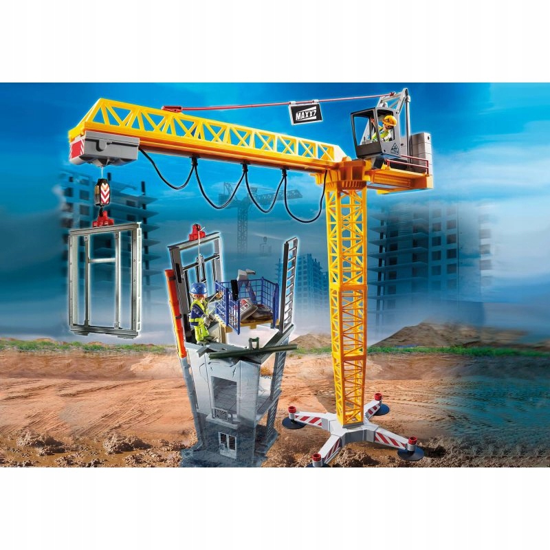 Playmobil 70441 Nuotoliniu būdu valdomas kranas