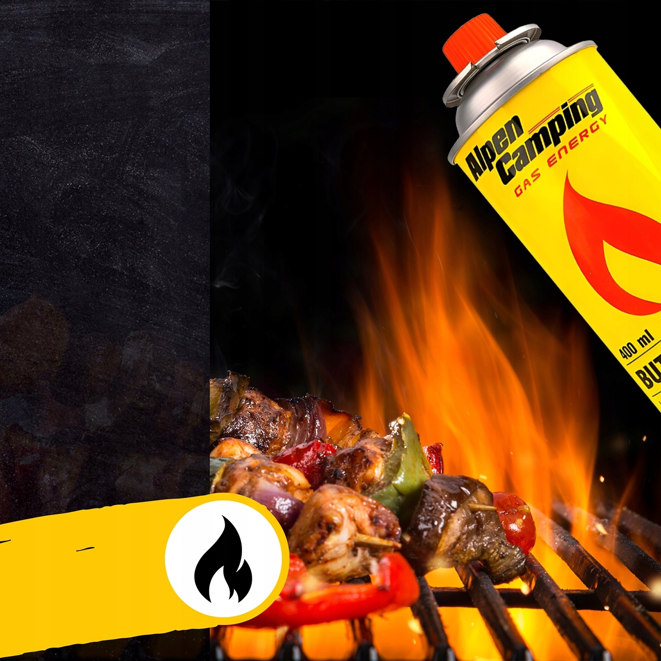 Alpen Camping dujų kasetės 400 ml 28 vnt