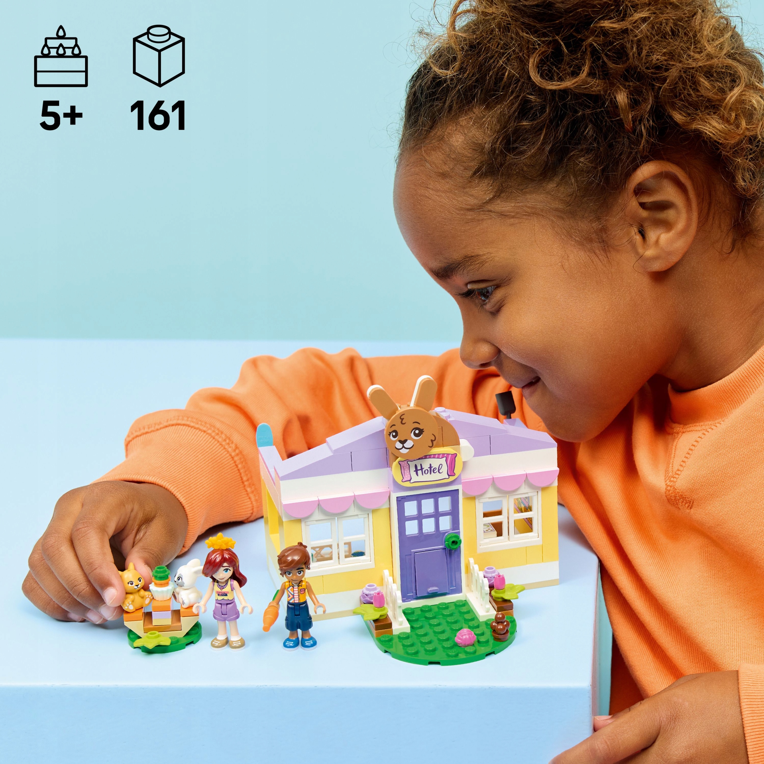 LEGO Friends 42679 triušių viešbutis