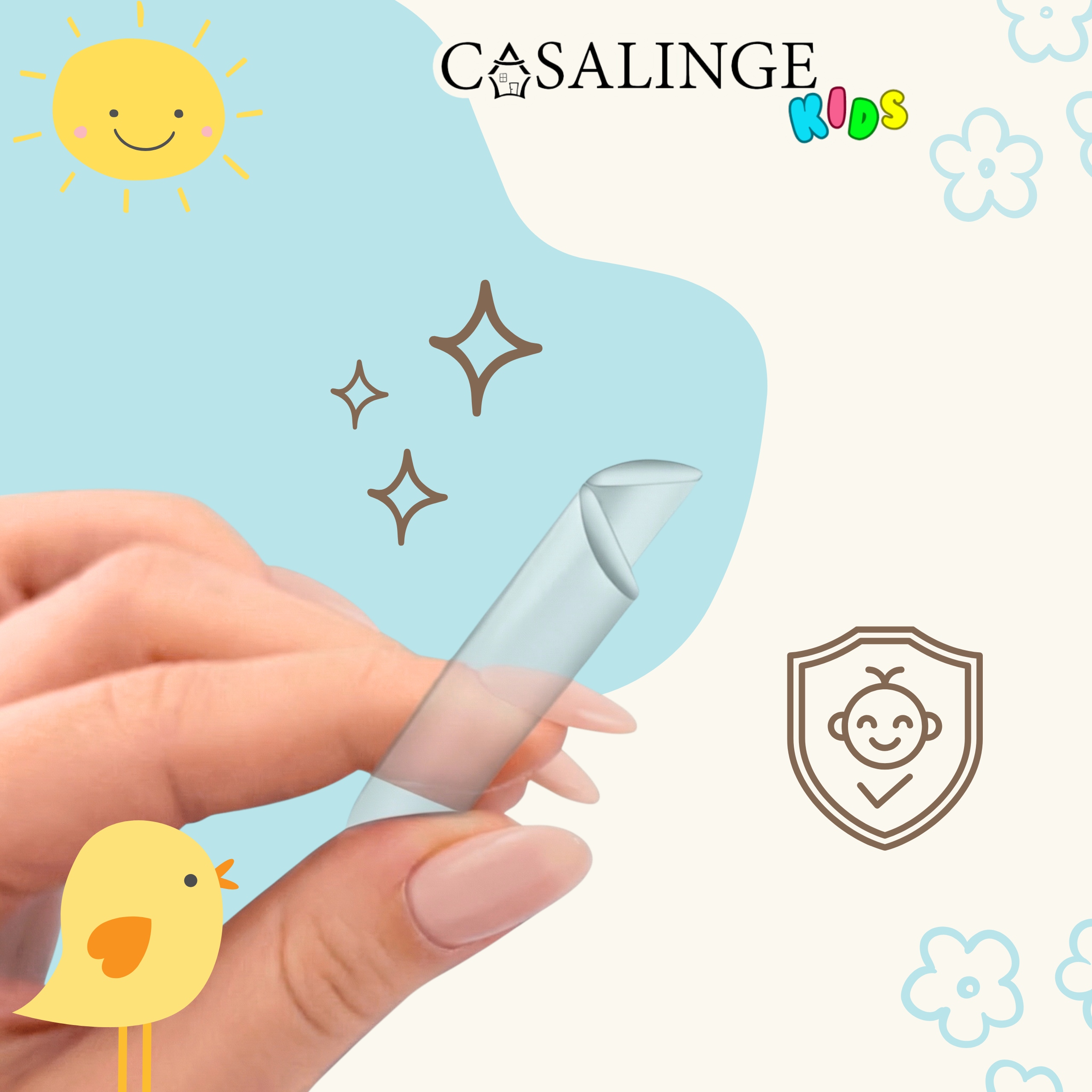 Casalinge apsauginė juostelė staliaus kraštams 2 m