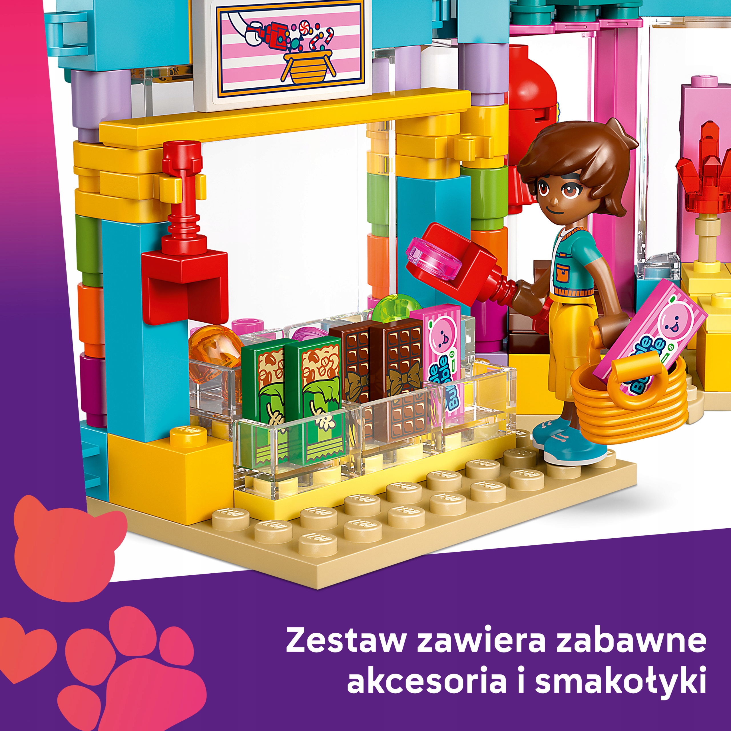 Lego Friends saldainių parduotuvė Heartlake 42649