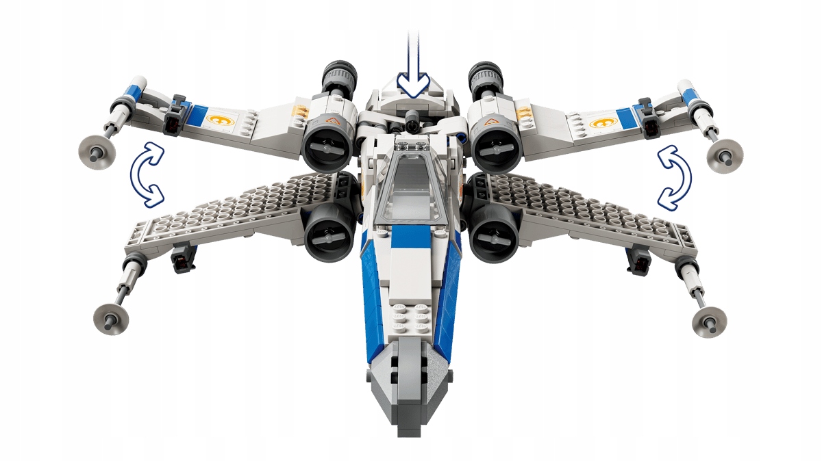 Lego Star Wars X-Wing naujosios respublikos 75460