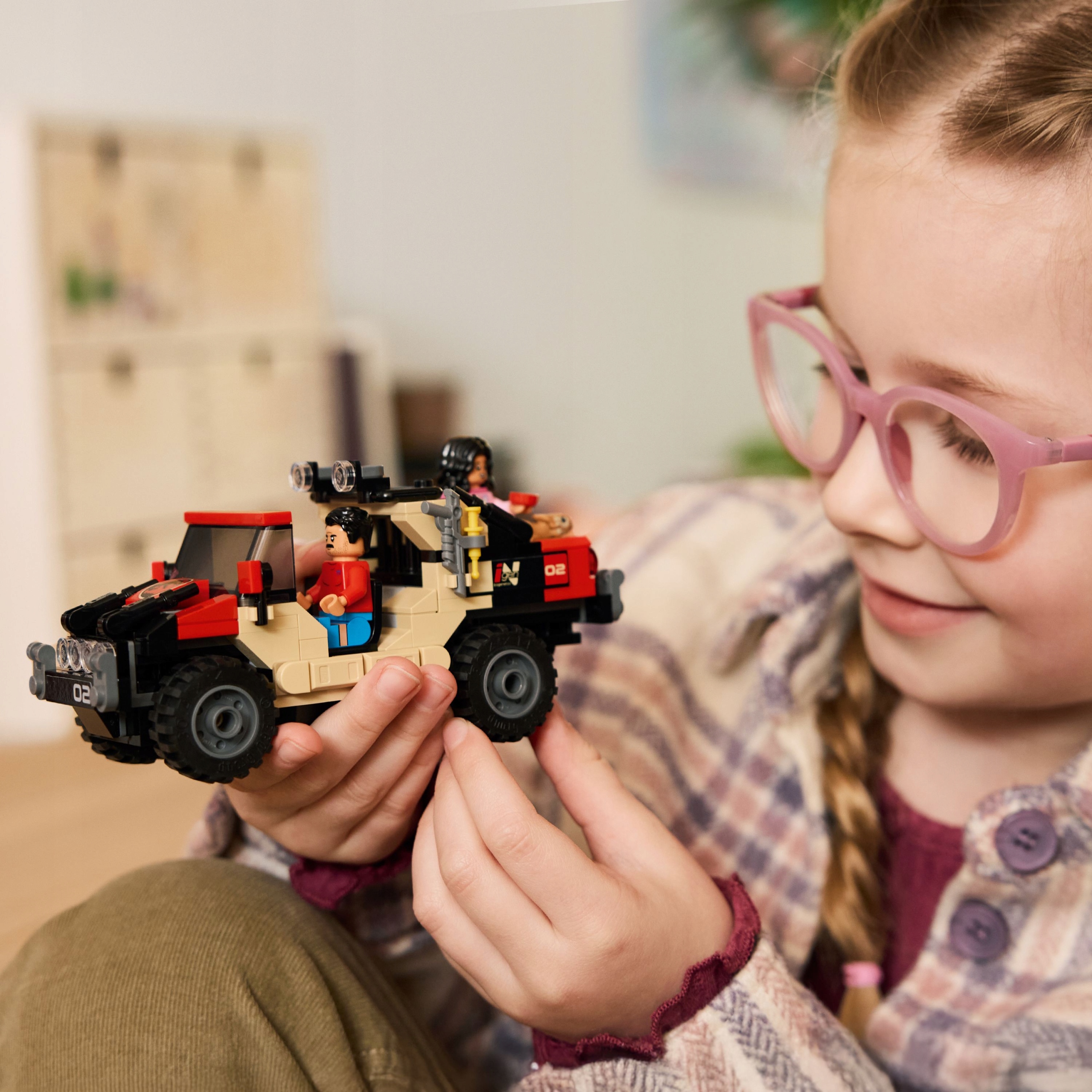 LEGO Jurassic World raptorinė bėgimo 76972