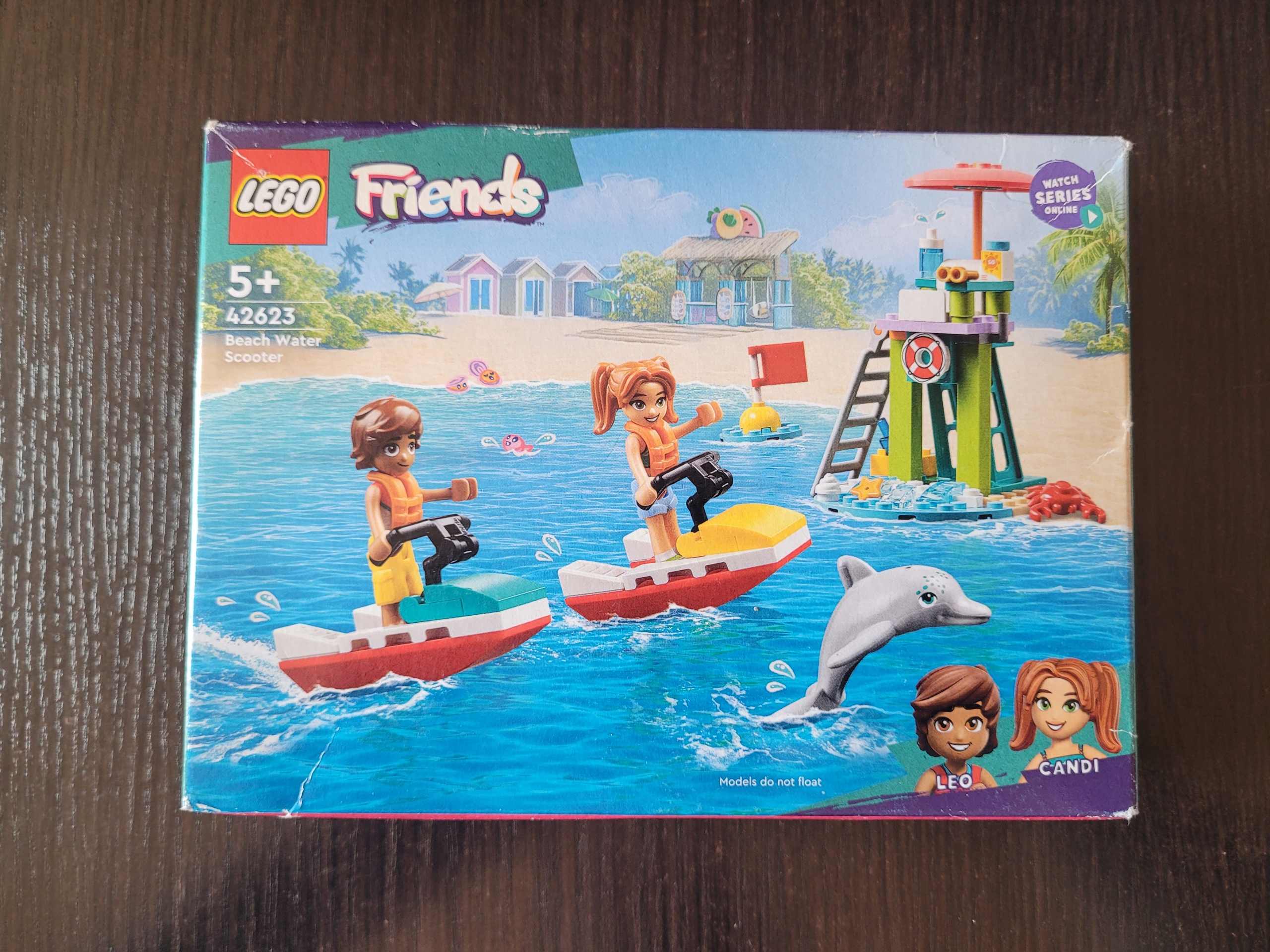 LEGO Friends 42623 paplūdimio vandensportų skūteris