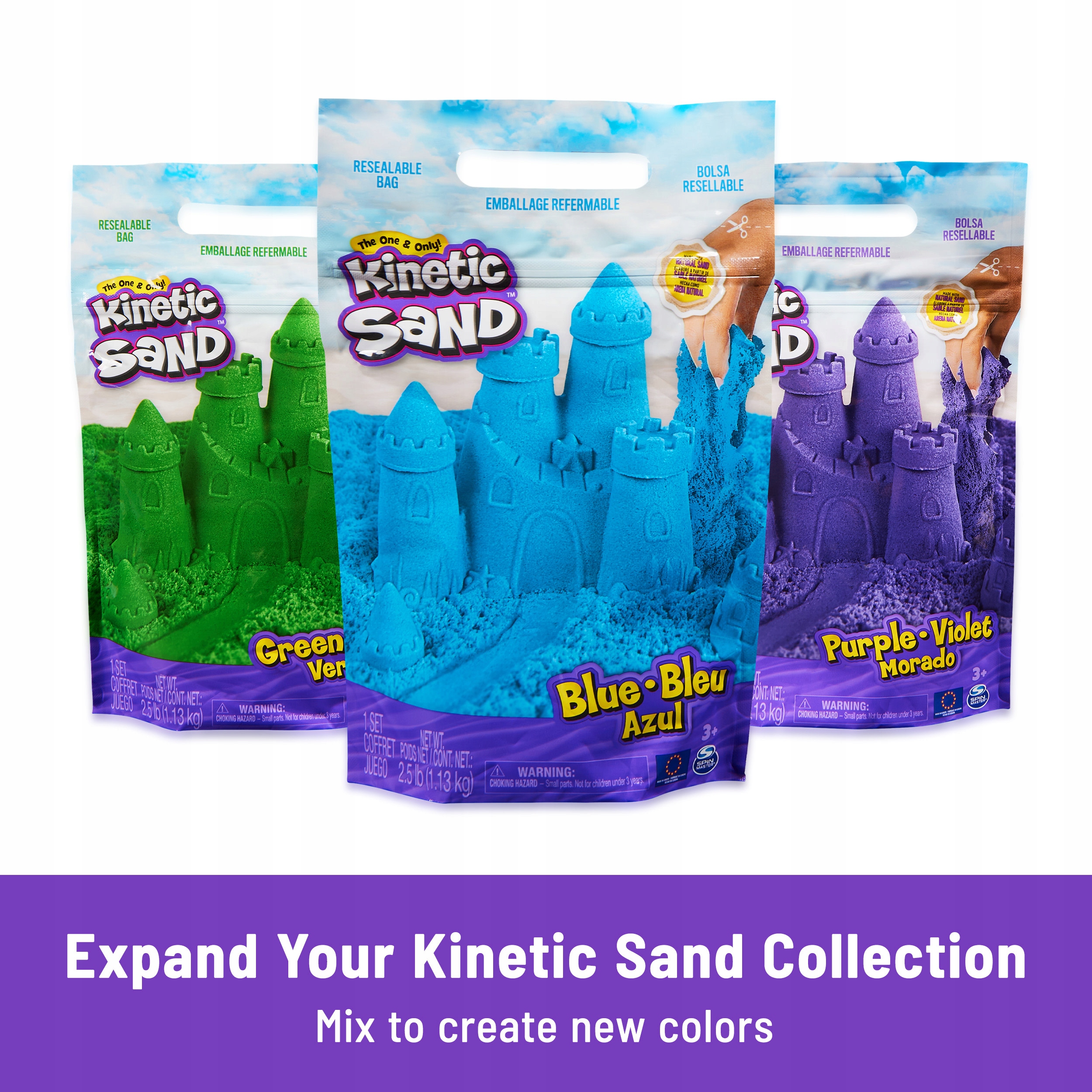 Spin Master Kinetic Sand 680 g z formą