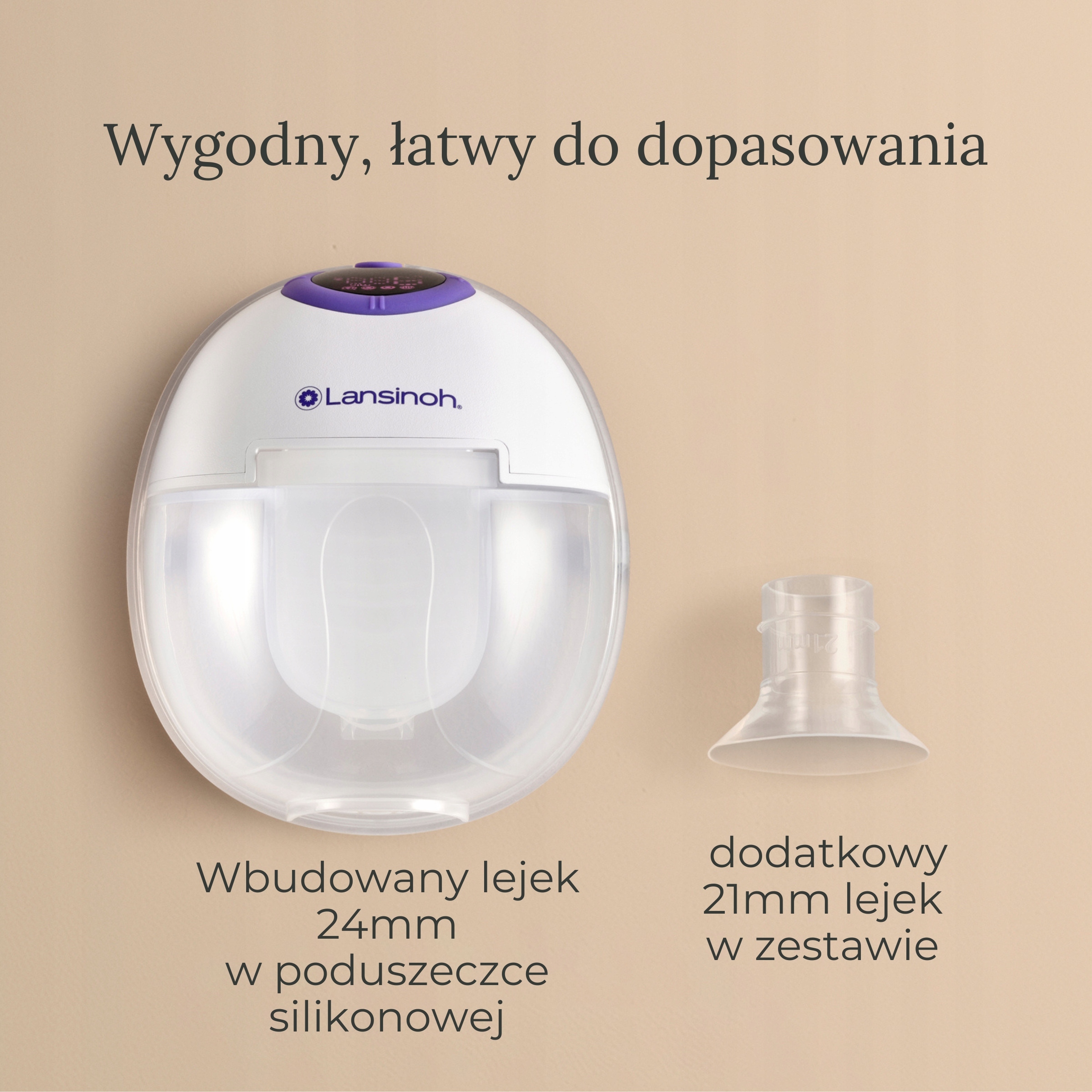Lansinoh bevielė viengubė ritimo pompa, rankų jėga