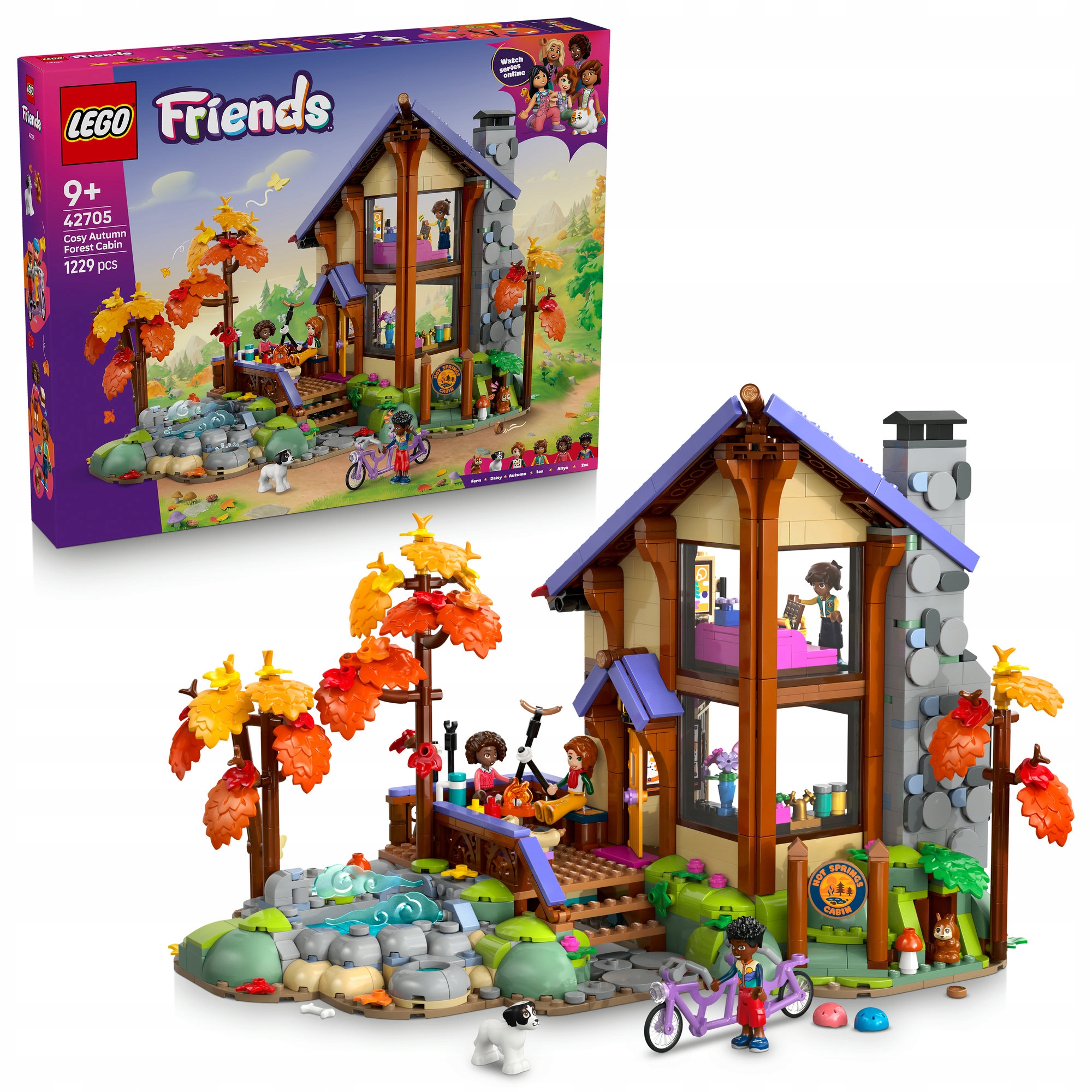 LEGO Friends 42705 rudeninė miško kabinutė
