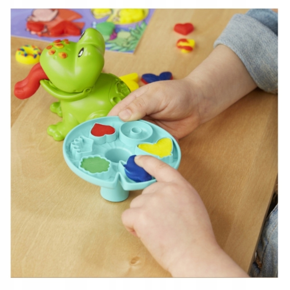 Hasbro Play-Doh pradinis žalias varlė rinkinys