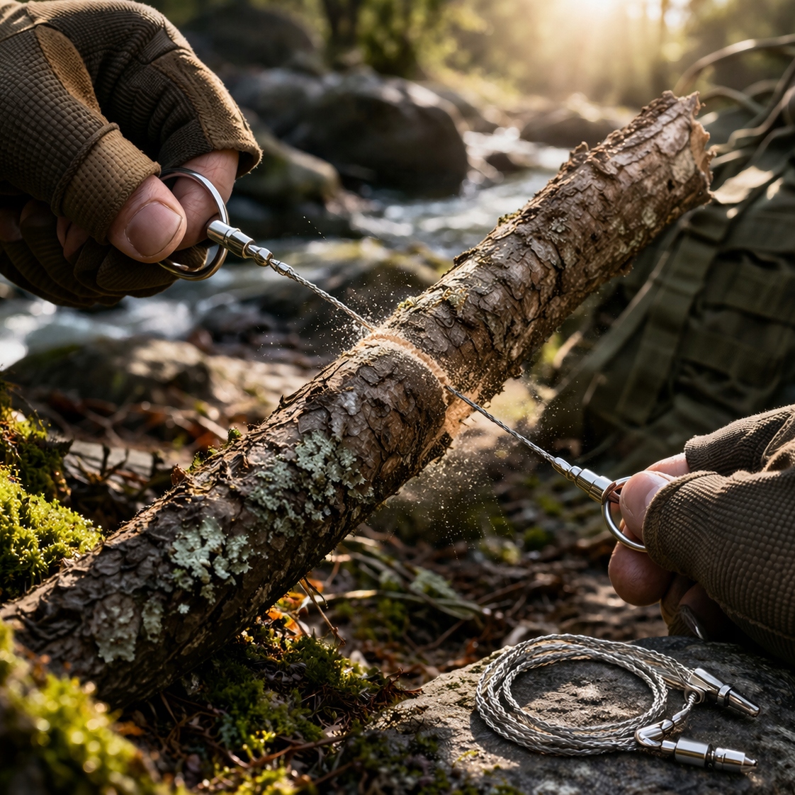SURVIVAL MILITARY SURVIVAL DAUGIASIS ĮRANKIŲ RINKINYS 18 viename XXL dėkle