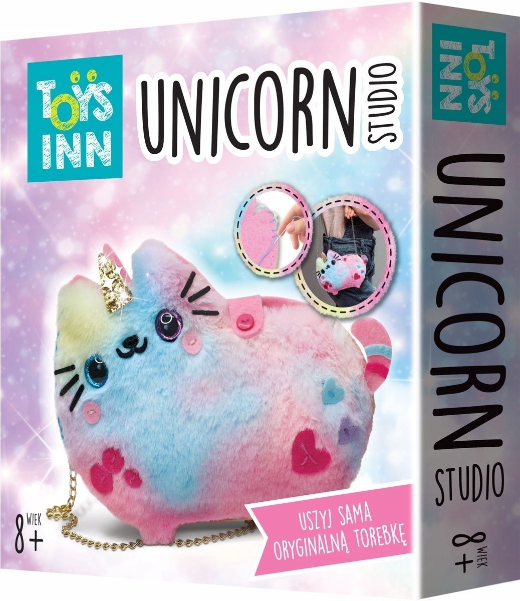 UNICORN BAG originalų pliušinį maišelį siūkite patys