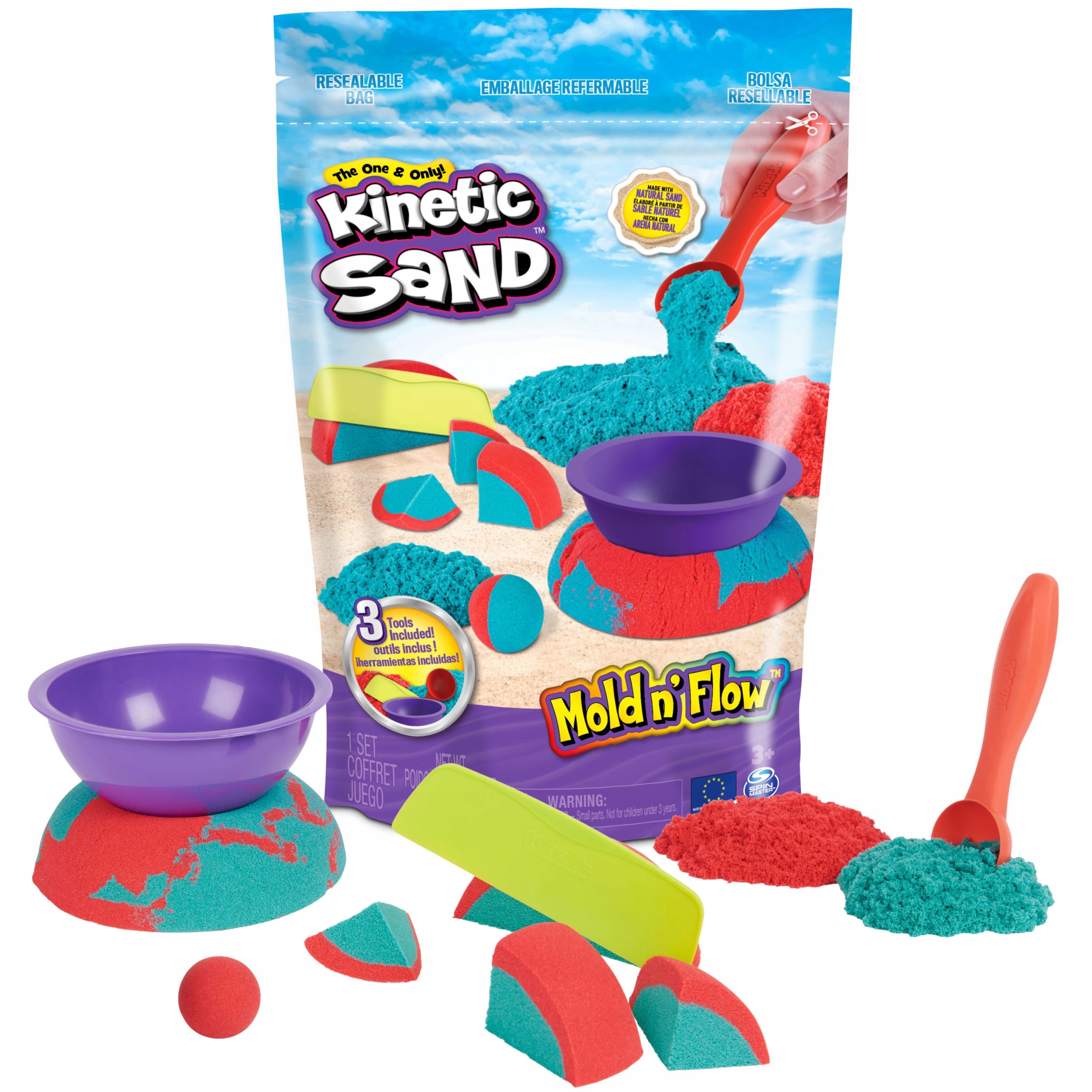 Spin Master Kinetic Sand 680 g z formą
