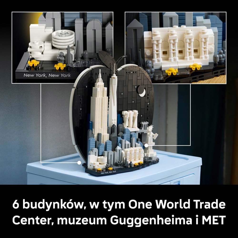 LEGO ARCHITEKTŪRA Niujorkas – Didysis obuolys 21066