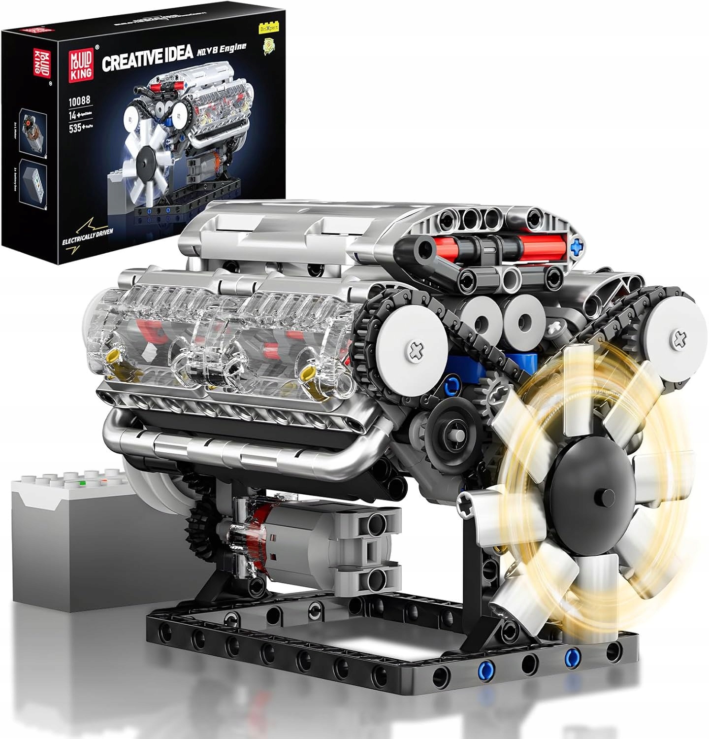 Bedee V8 variklis, mechaninis konstruktorius