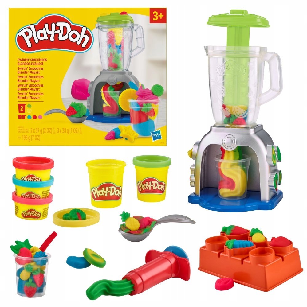 Play-Doh ciastolina blenderis smoothie su priedais