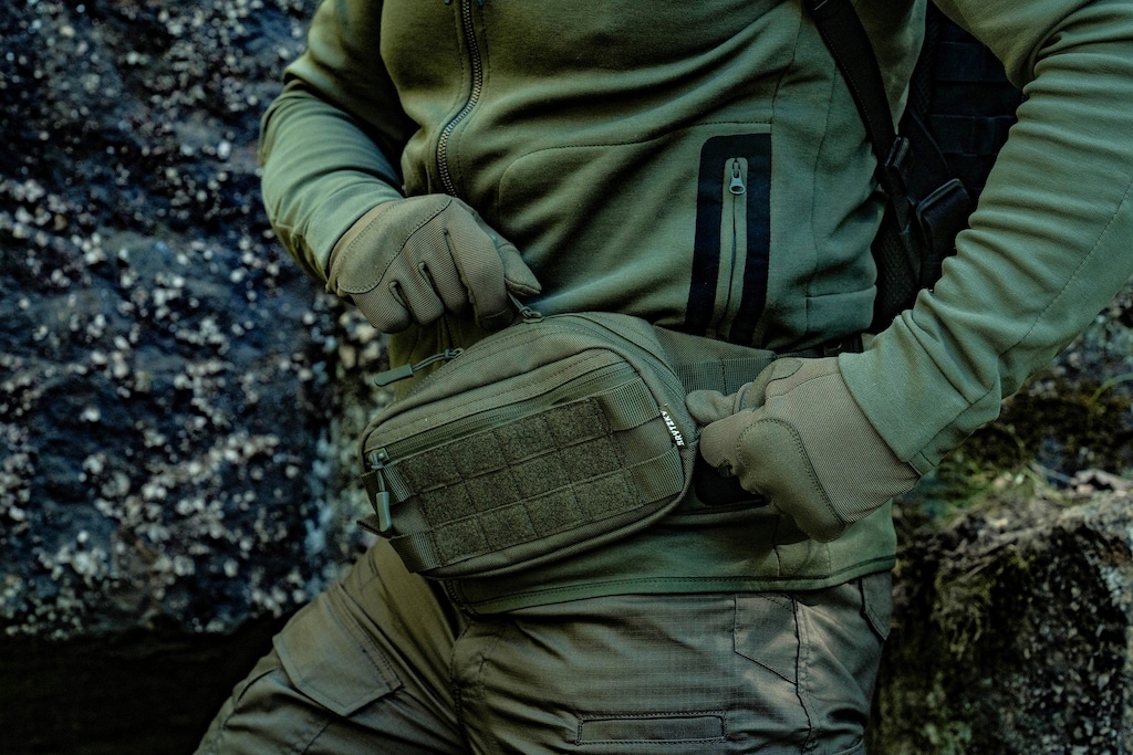 Liemens krepšys Brytzky Tactical PackMate sportinis krepšys - Olive