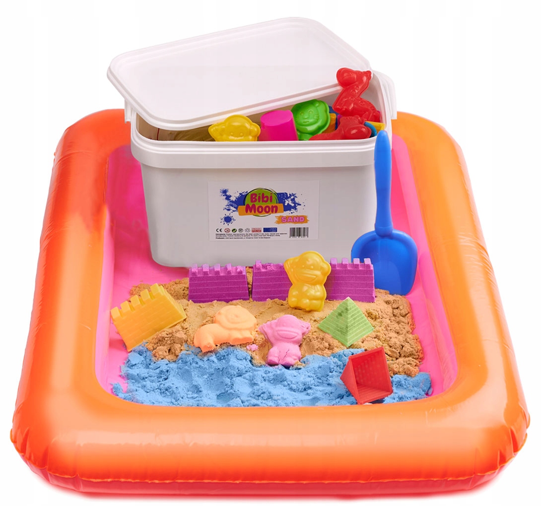BibiMoon kinetinio smėlio rinkinys 5 kg