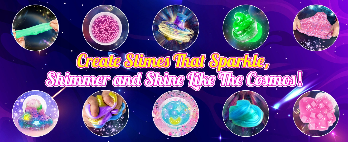 ATOPDREAM Galaxy Magic slime DIY rinkinys