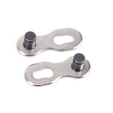 10 vnt. Chain clip 6,7,8 rows BOX silver AUTOMATIC