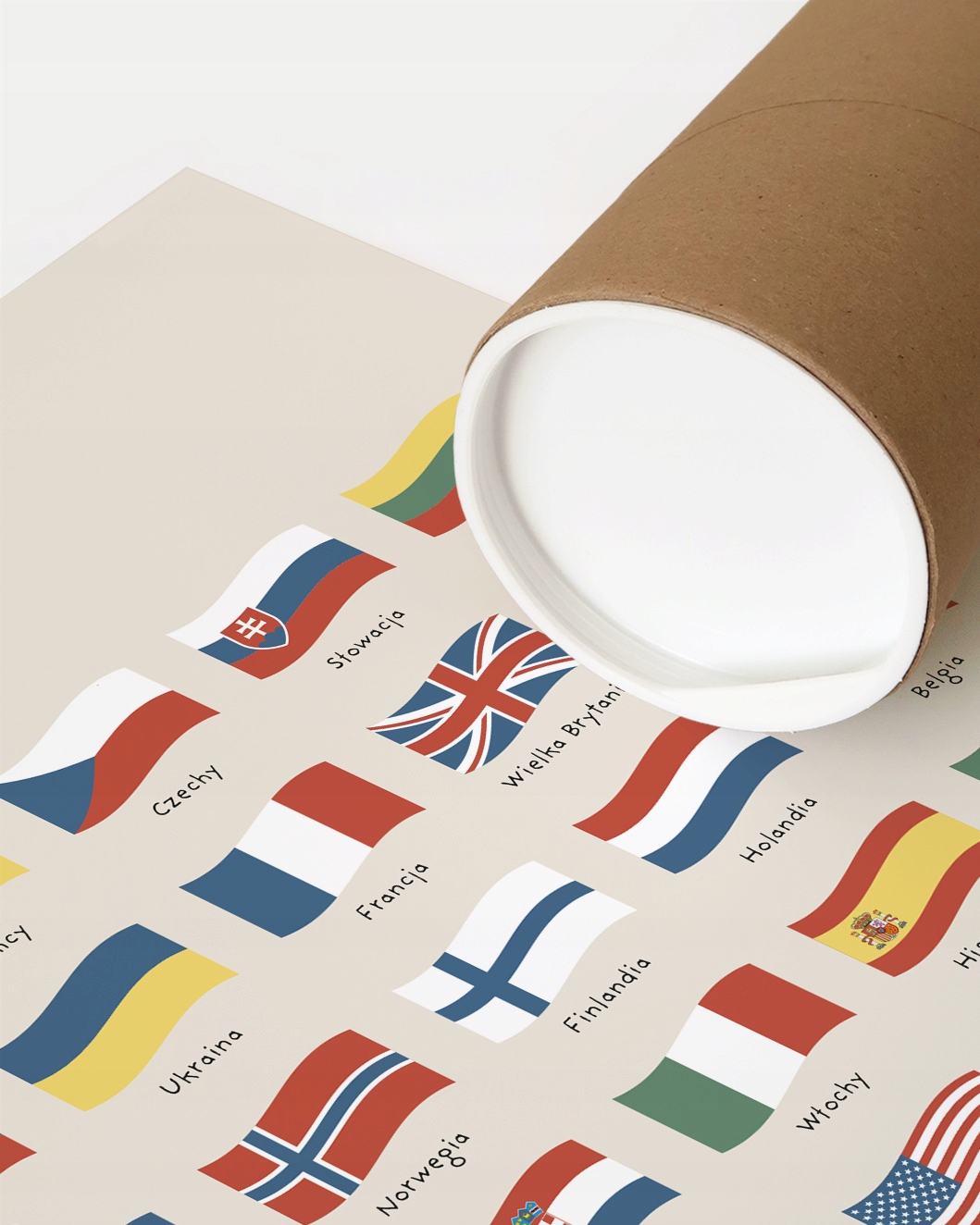 FLAGS plakatas vaikams 21x30 cm A4
