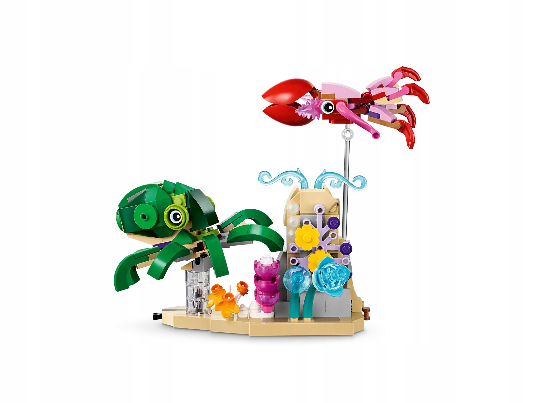 LEGO Creator 31158 jūros gyvūnai, 3 modeliai