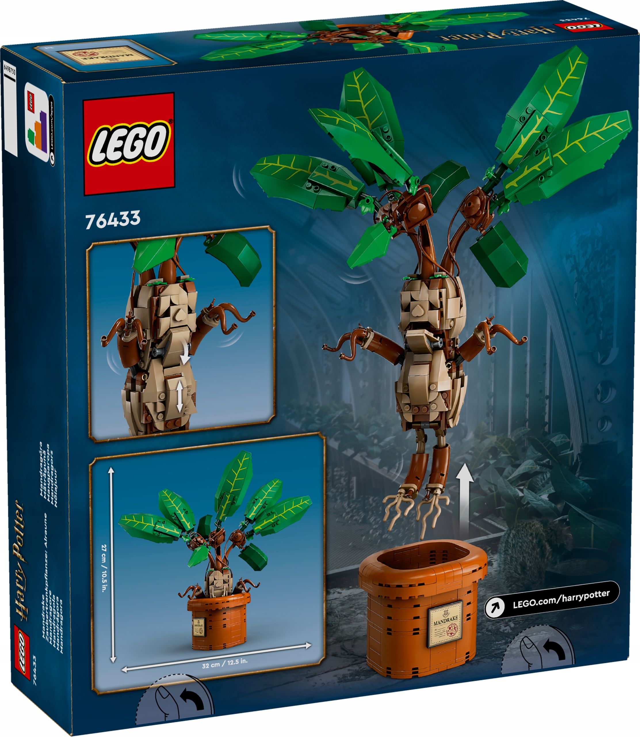 LEGO Harry Potter Mandrágora rinkinys +10 metų