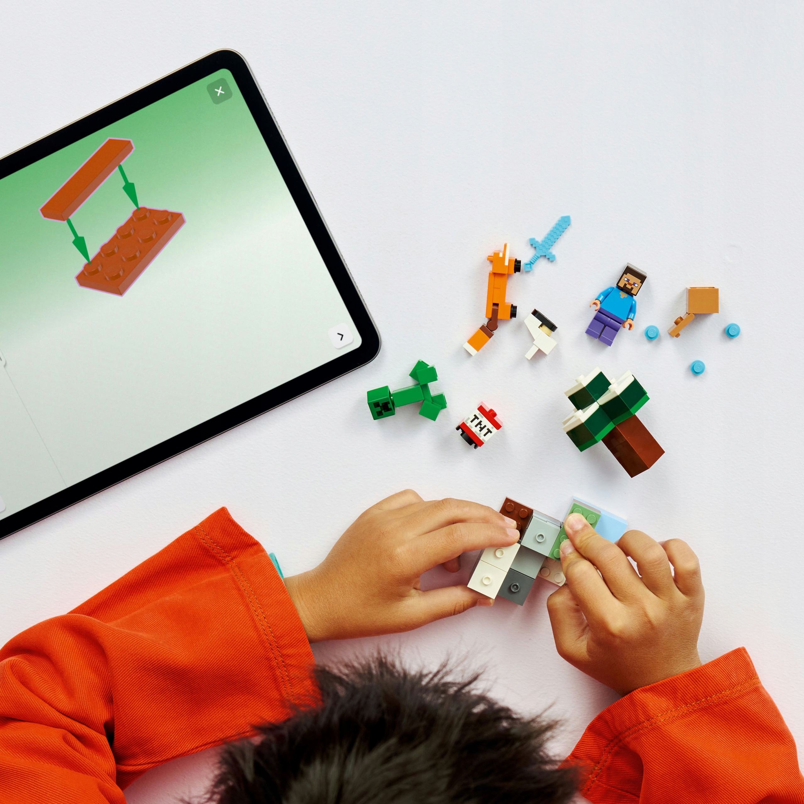 LEGO Minecraft 21583 Stivo nuotykis tajgoje