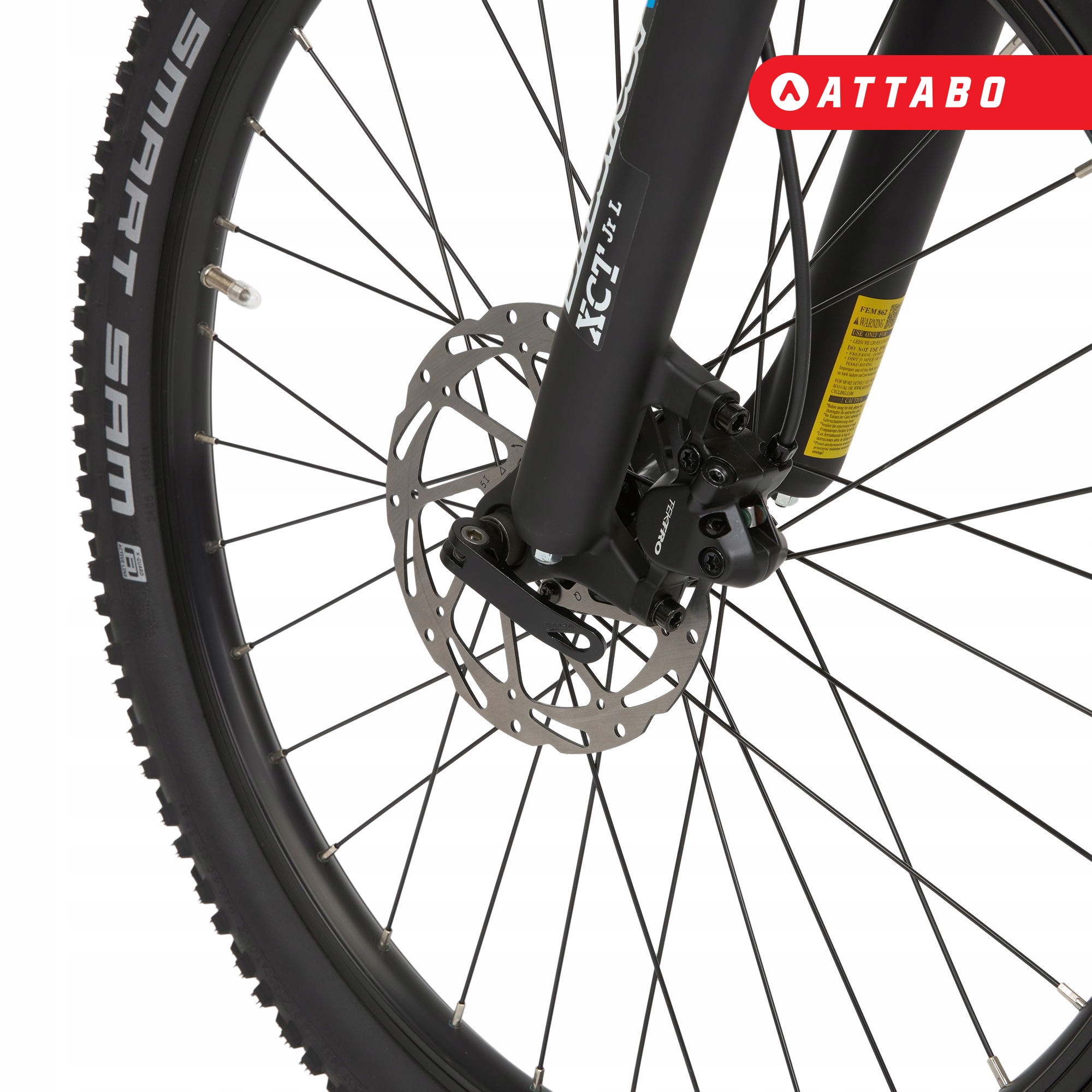 ATTABO Rash 24" vaikiškas dviratis 11.4kg Gen 2 mėlynas ŠVIESUS ALIUMINIO RĖMAS