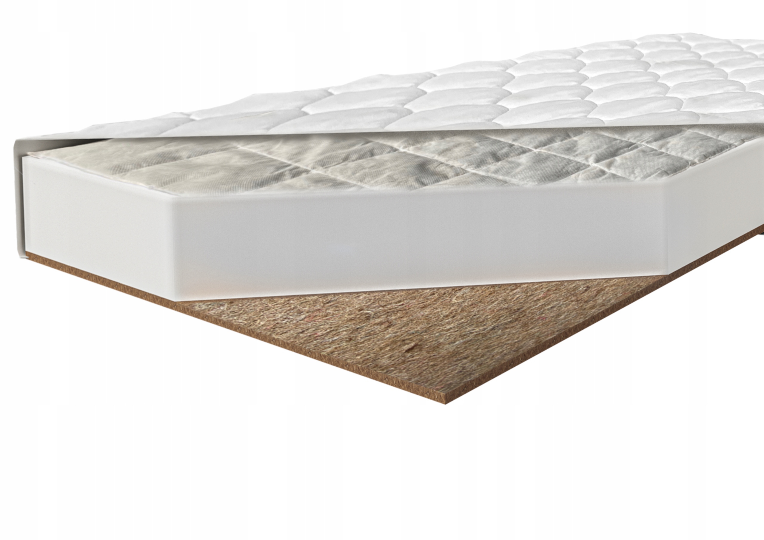 MATone grūdų, putos ir kokoso materacas 120x60