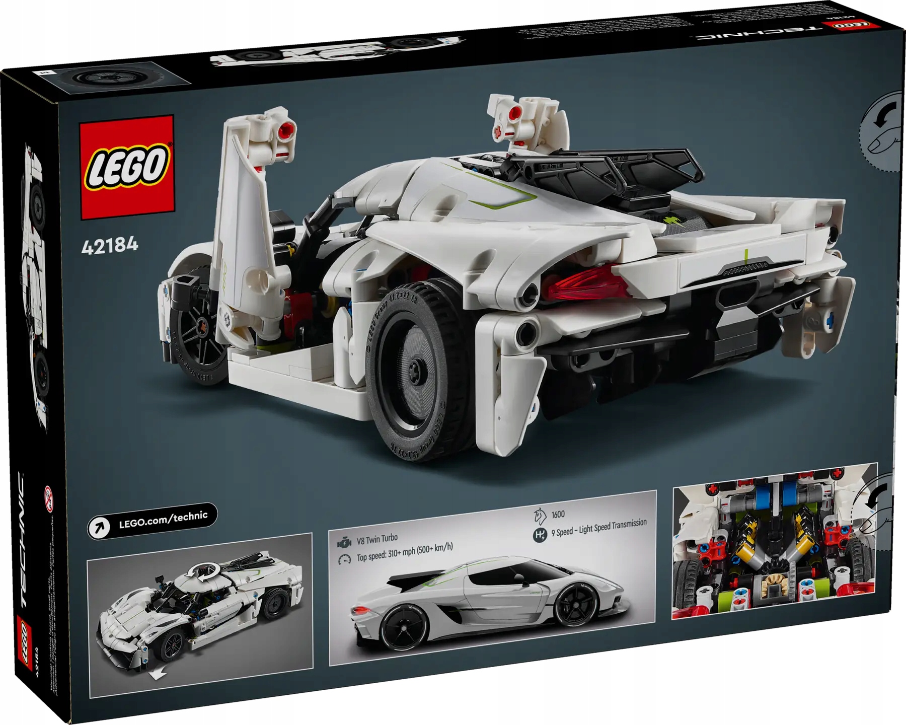 LEGO Technic 42184 Koenigsegg Jesko Absolut