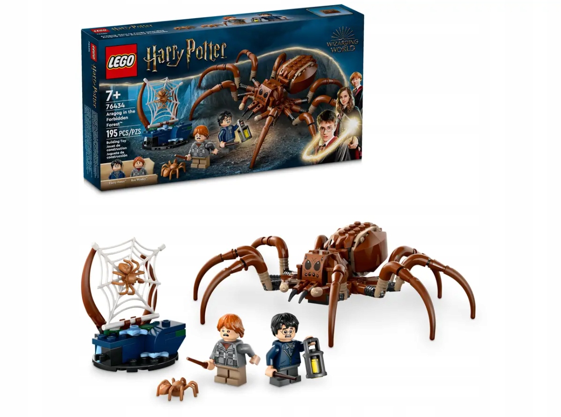 LEGO Harry Potter Aragog Uždraustas miškas 76434