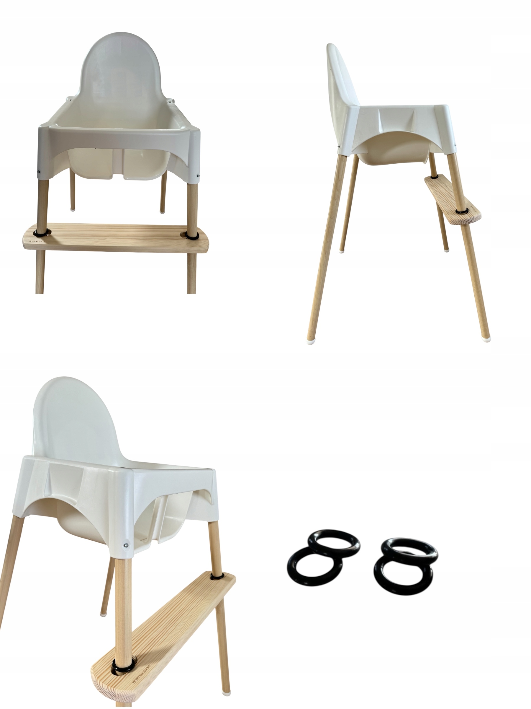 Reguliuojama pėdų atrama Ikea Antilop kėdei! PUŠIS - 100% NATŪRALUS!