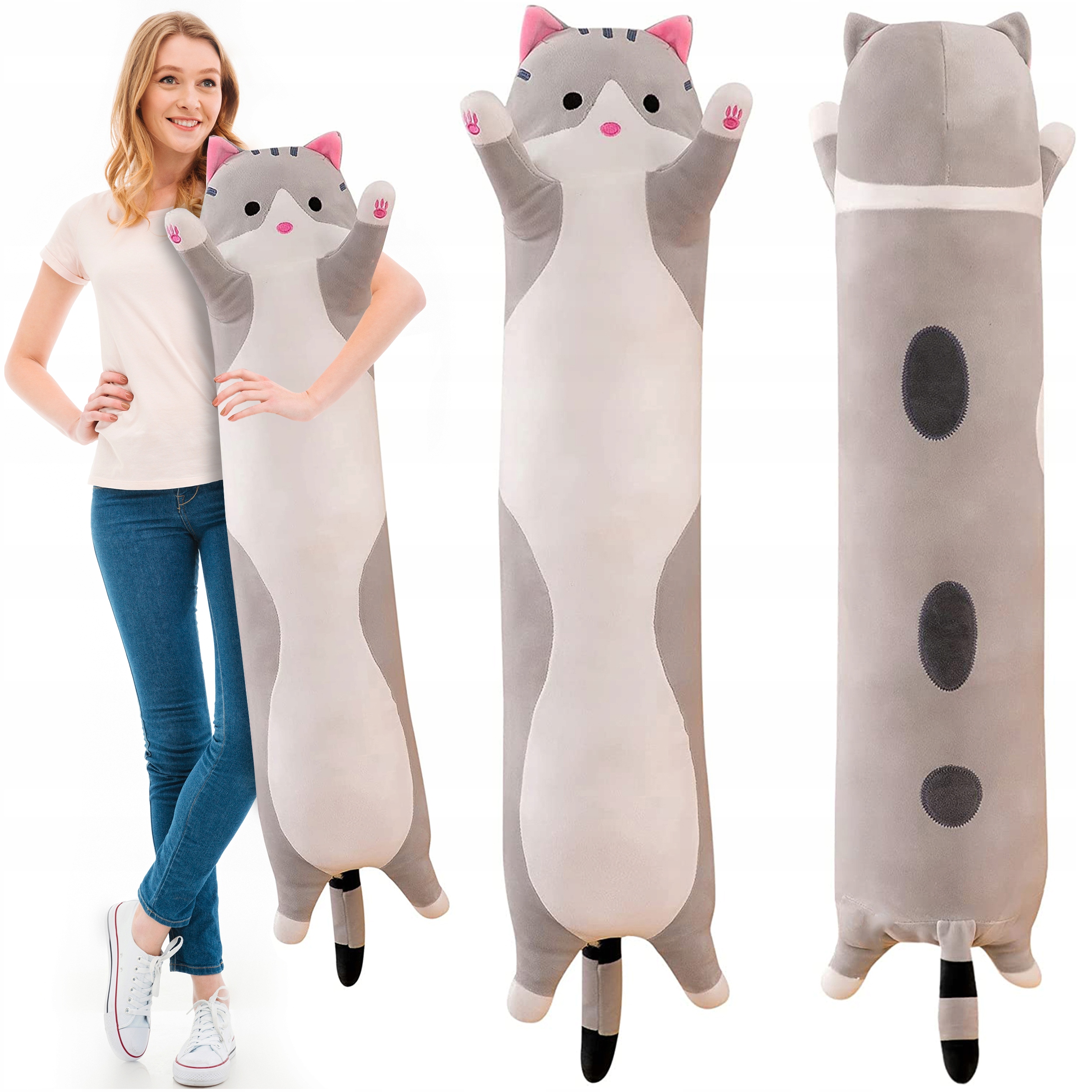Gotel pliušinis katinas pagalvėlė 110 cm