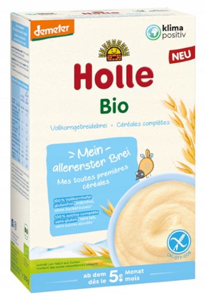Holle BIO avižų kašė be glitimo Demeter