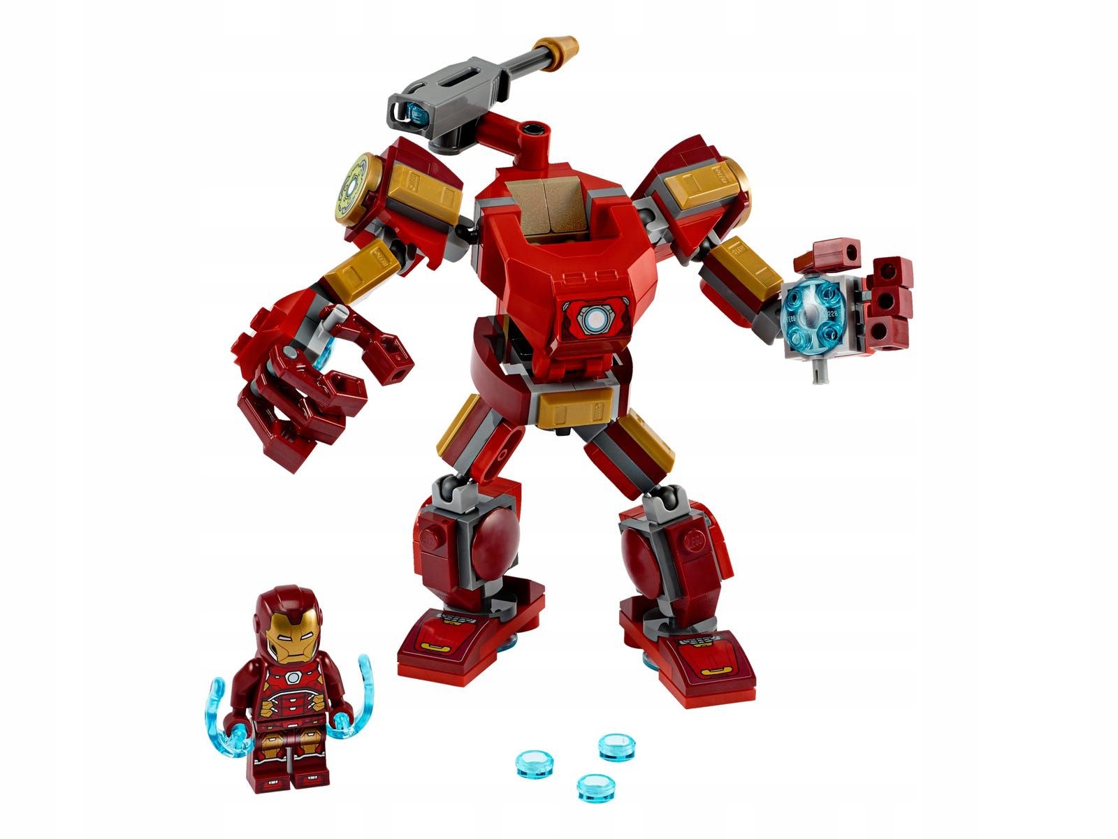 LEGO 76140 Super Heroes – Geležinio žmogaus mechanizmas