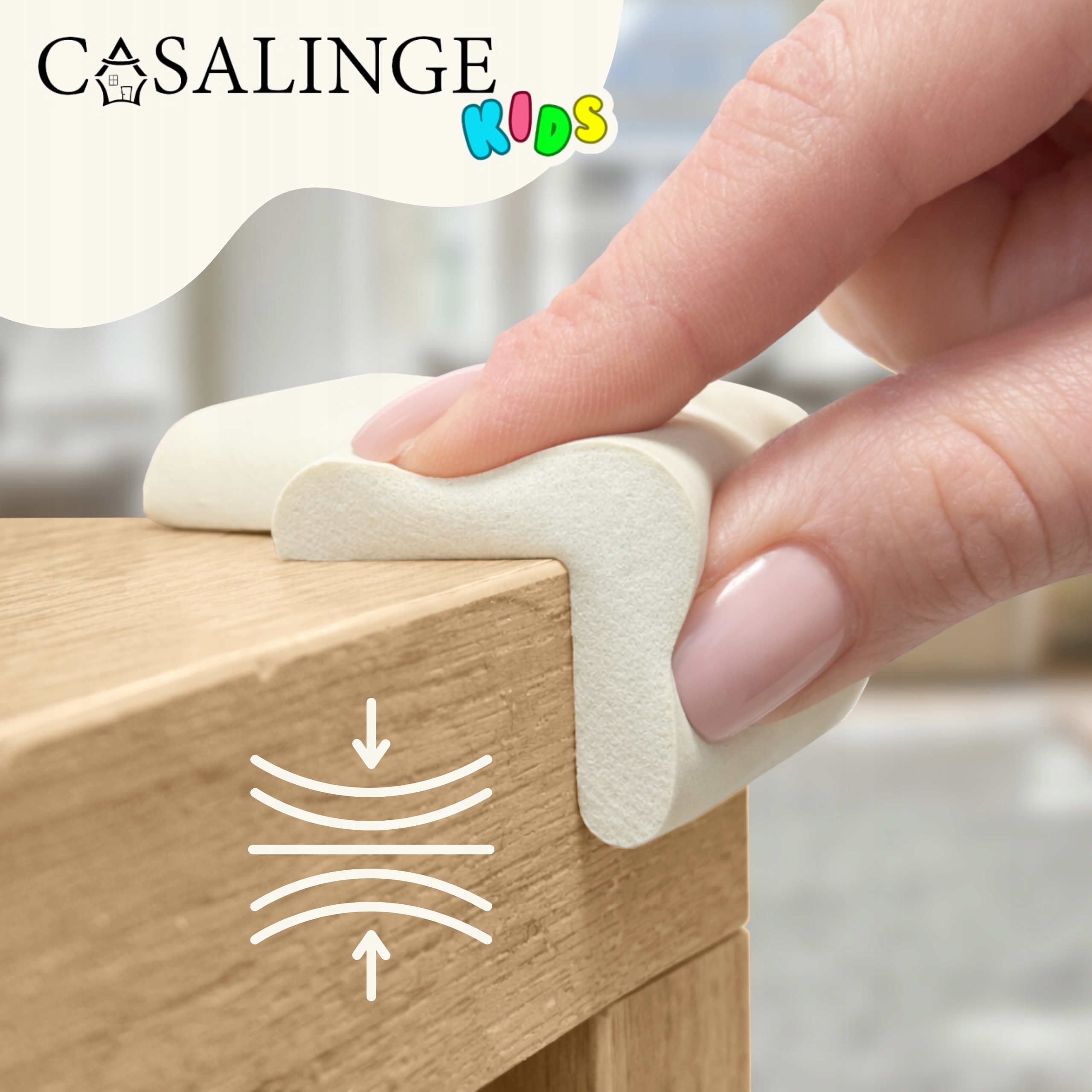 Casalinge sąvartymo apsaugos spintoms ir meblams