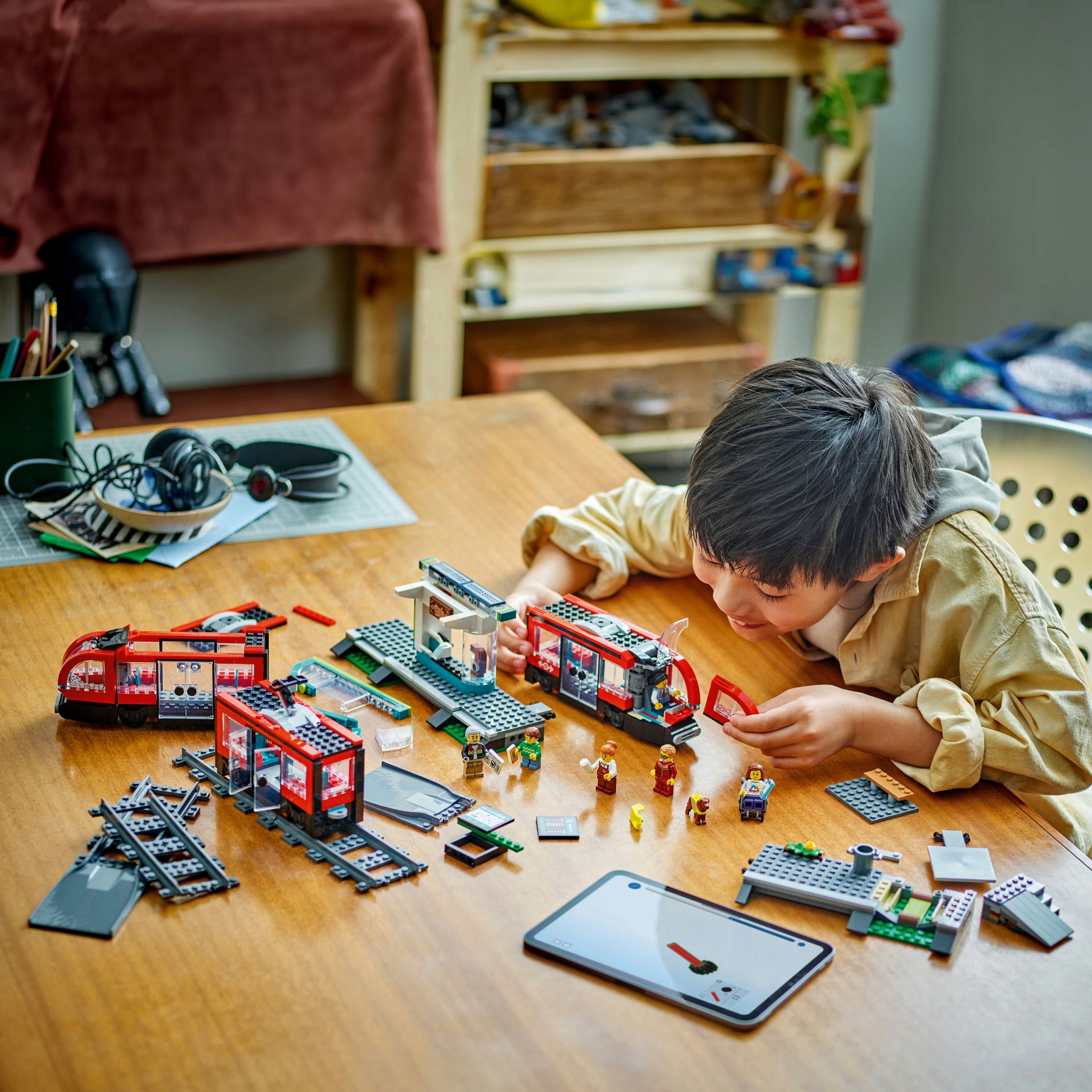 LEGO City City tramvajus su stotimi 60423