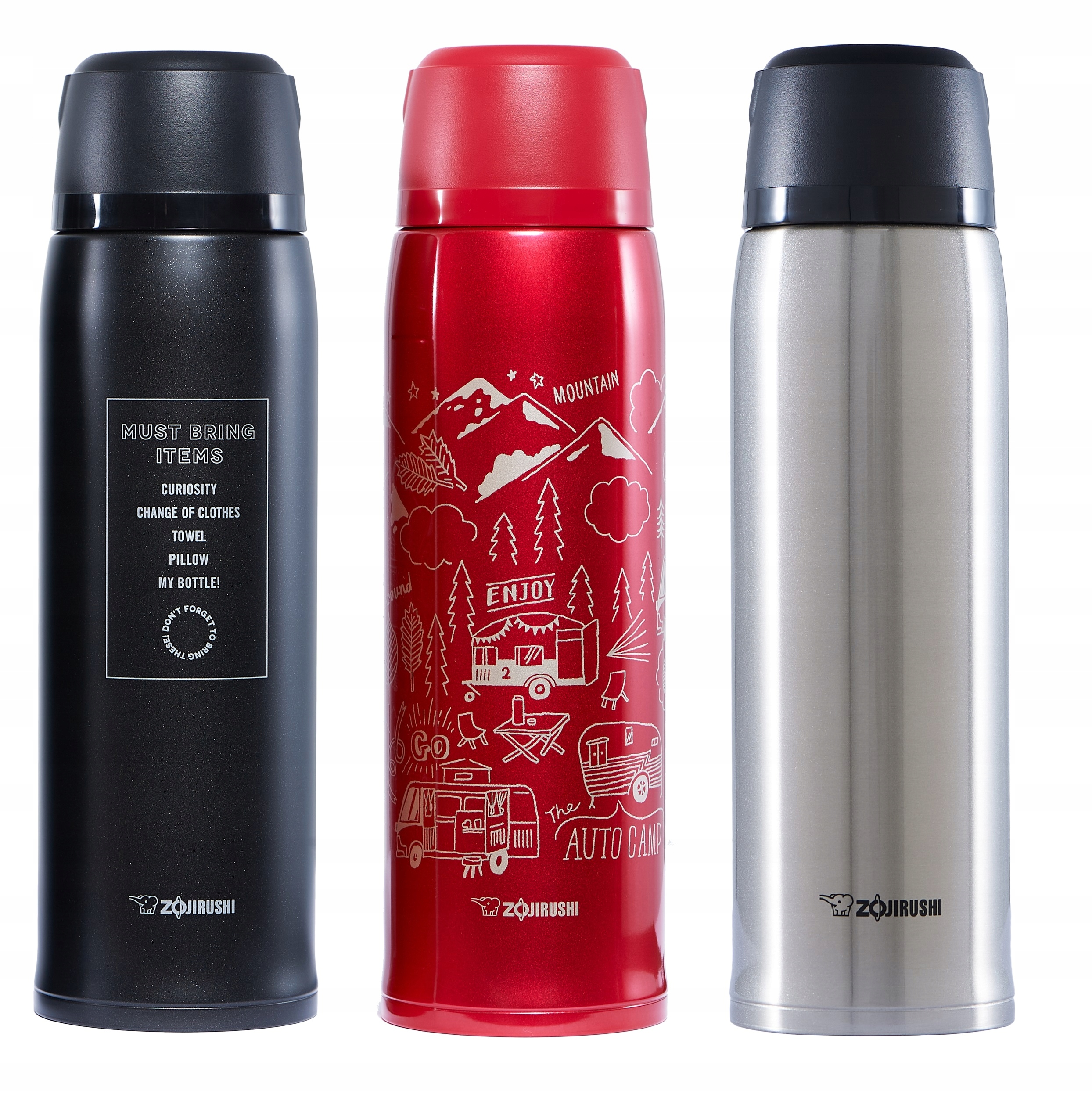 Plieninis termosas su puodeliu ZOJIRUSHI SJ-JS 820ml.