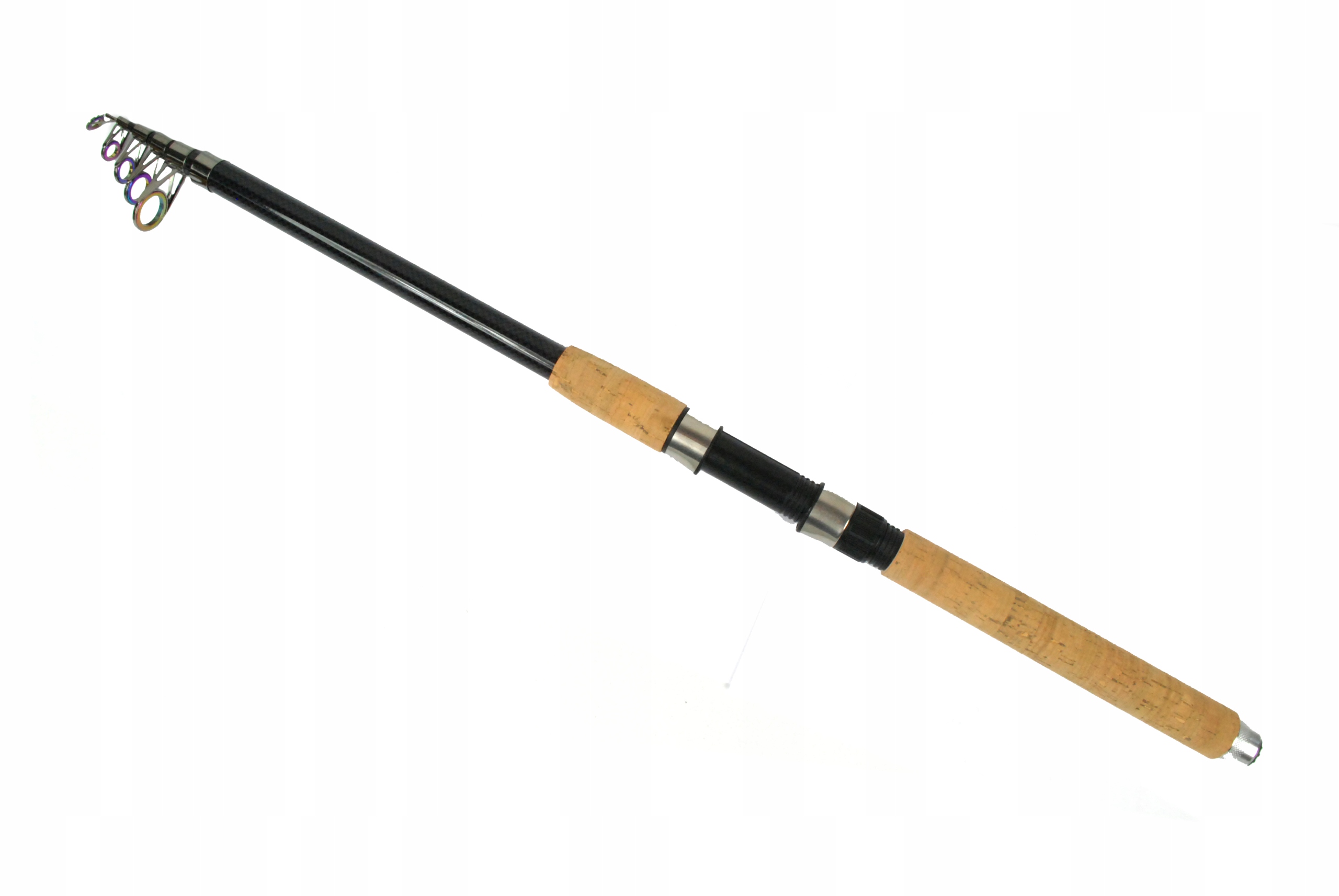 TELESKOPINIS žūklės rinkinys CARP GROUND meškerykotis 3.0m iki 120g REEL