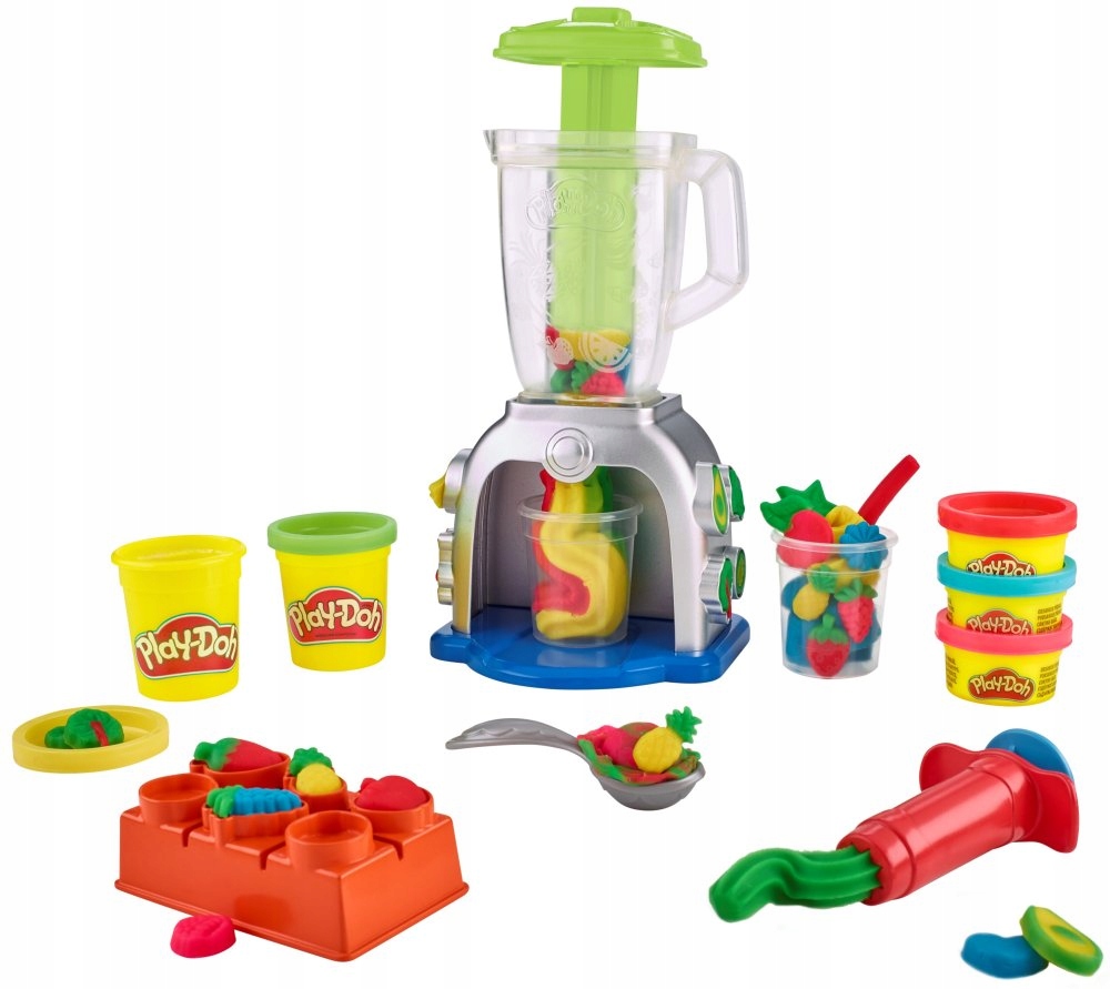 Play-Doh ciastolina blenderis smoothie su priedais