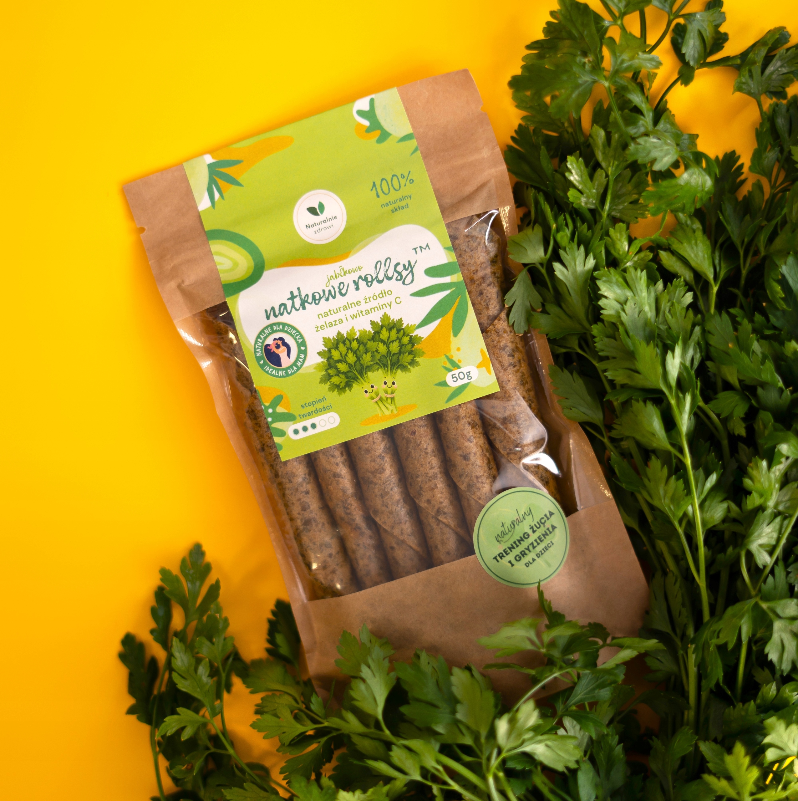 Naturalnie Zdrowi rollsy be cukraus nuo 6 mėn. 50g