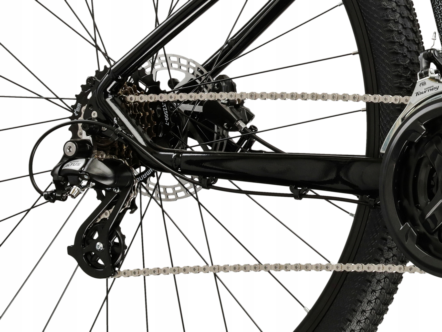 KROSS BERG 3.0 MTB kalnų dviratis, M dydis, juodas