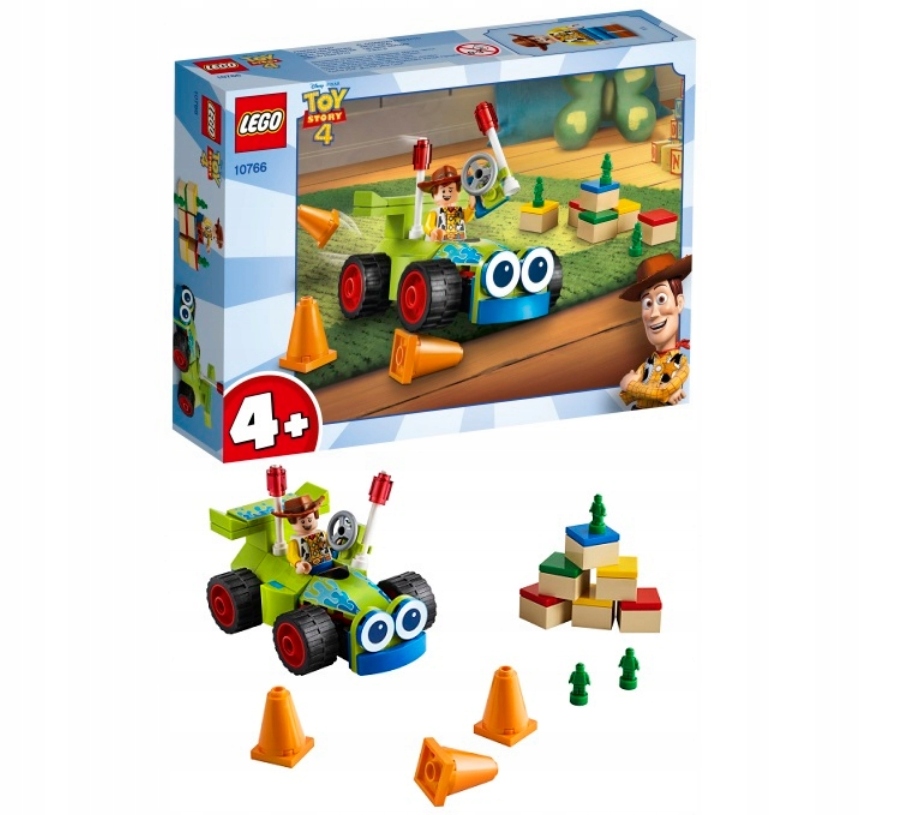 LEGO 10766 žaislų istorija – Vudis ir ponas valdomi