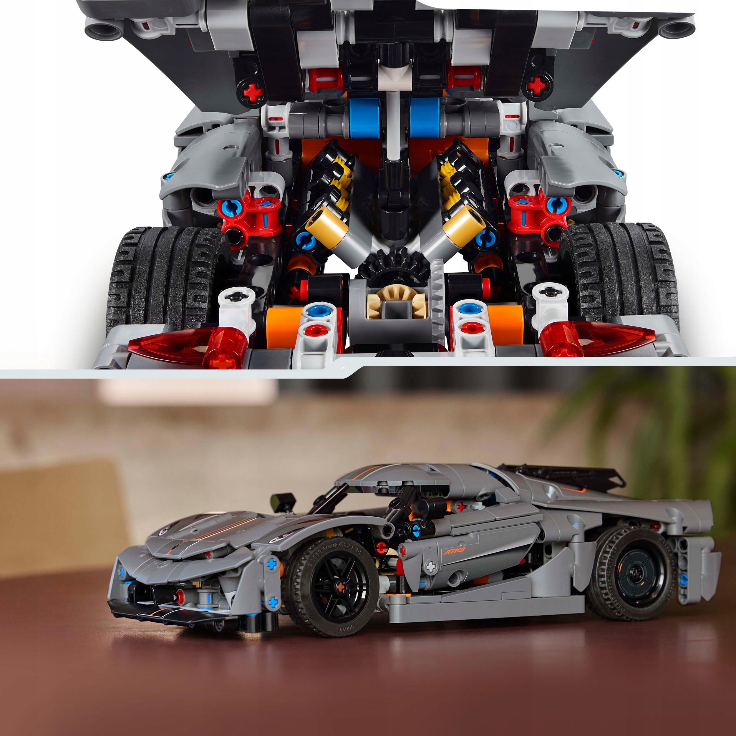 Lego Technic Koenigsegg Jesko Absolut hiperautomobilis 42173