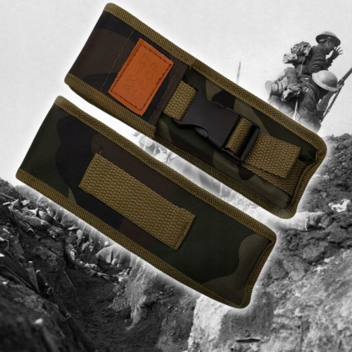 Spyruoklinis BAJONETINIS PEILIS AK47 34 CM KARINIS TAKTINIS MEDŽIOKLĖS sulankstomas dėklas