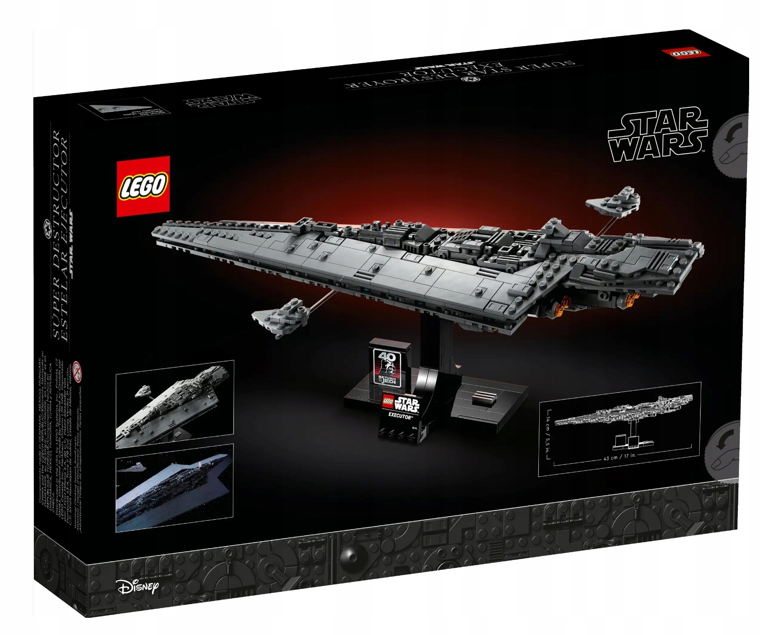 LEGO Star Wars kaladėlės 75356 Vykdytojų klasės žvaigždžių naikintojas