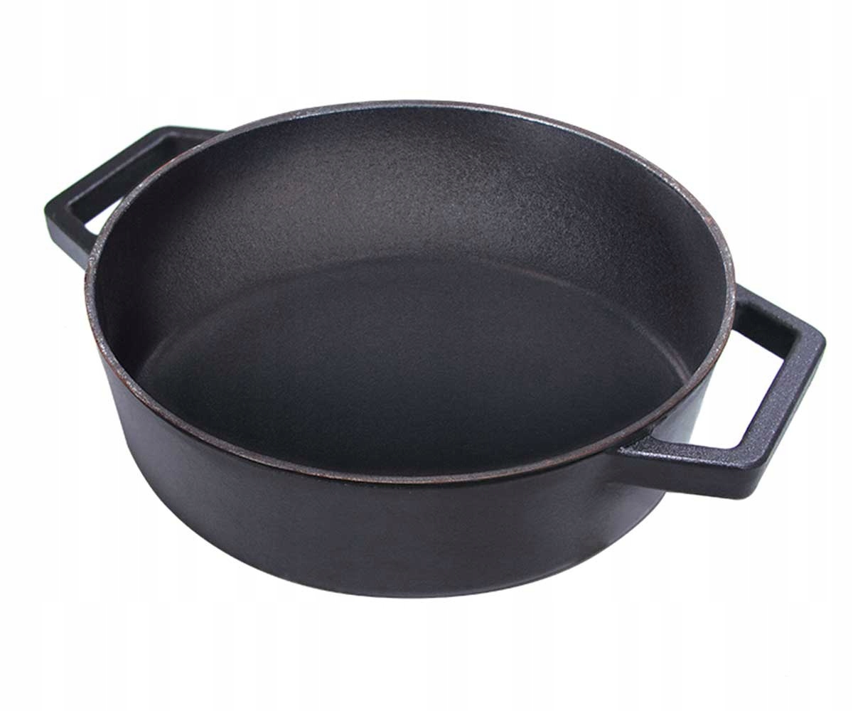 KETUS PUODAS 26 CM 2,6L INDUKCINĖS DUJOS MĖSOS KEPIMO TROŠINIMO MADA